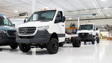 Heavy Duty Mercedes Sprinter Cab Chassis, Upgraded by Whitefeather Conversions