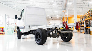 Heavy Duty Mercedes Sprinter Cab Chassis, Upgraded by Whitefeather Conversions