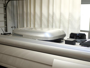 Roof  View of  Quiet Air Conditioner for Motorhome
